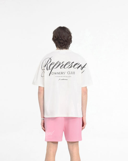 REPRESENT Owners Club Script T-shirt Mens Apparel