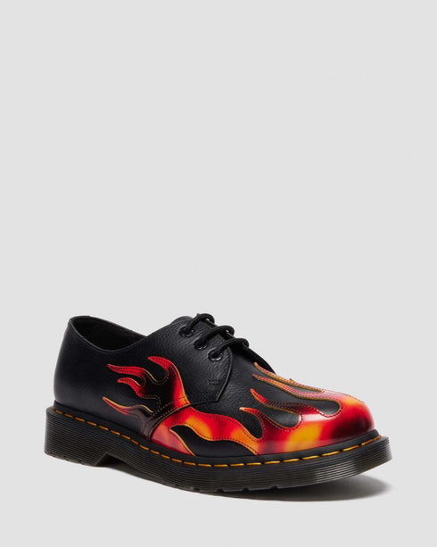 DR MARTENS 1461 'flame Collection' Unisex Sneakers (UK SIZES)