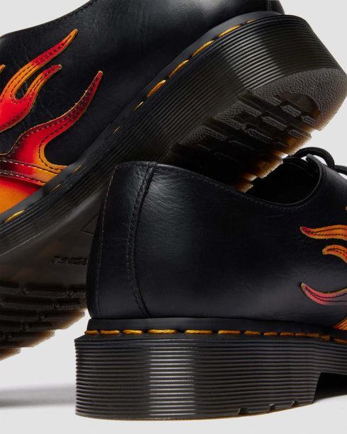 DR MARTENS 1461 'flame Collection' Unisex Sneakers (UK SIZES)