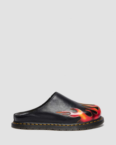 DR MARTENS San Mule 'flame Collection' Unisex Slides (UK SIZES)