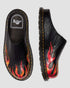 DR MARTENS San Mule 'flame Collection' Unisex Slides (UK SIZES)
