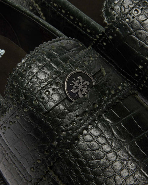 DR MARTENS Penton Brogue Forest Green Unisex Sneakers