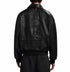AVIREX Limited Edition Black Croc Icon Jacket Men's Apparel