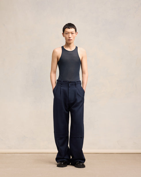 AMI PARIS Fitted Tank Top Mens Apparel