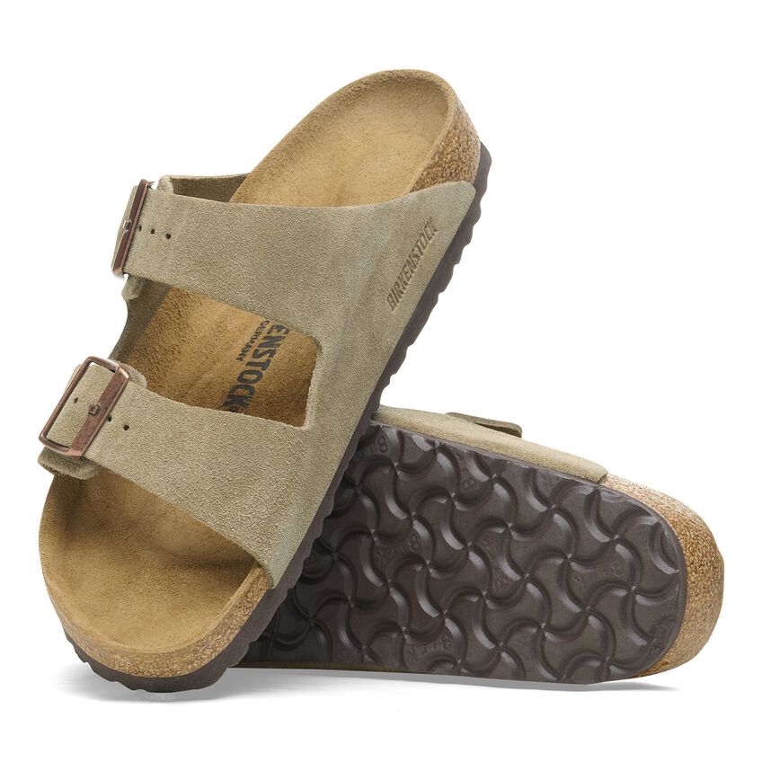 Buy Birkenstock Arizona Taupe Sandals | Unisex Comfort & Style
