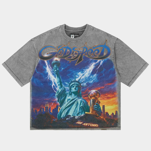 Liberty Reigns T-shirt Mens Apparel