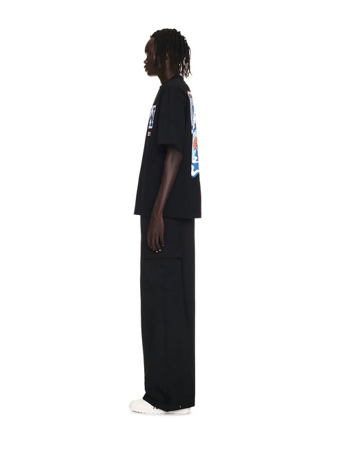Off-White Black Wizard Skate S/S Tee Men’s Apparel