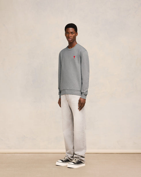 AMI PARIS Small Red Ami De Coeur Sweatshirt Unisex Apparel