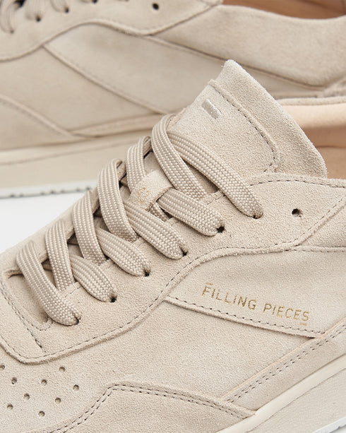 FILLING PIECES Ace Suede Beige Mens Sneakers
