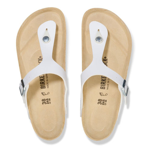 BIRKENSTOCK Gizeh Bf White Regular Womens Slides