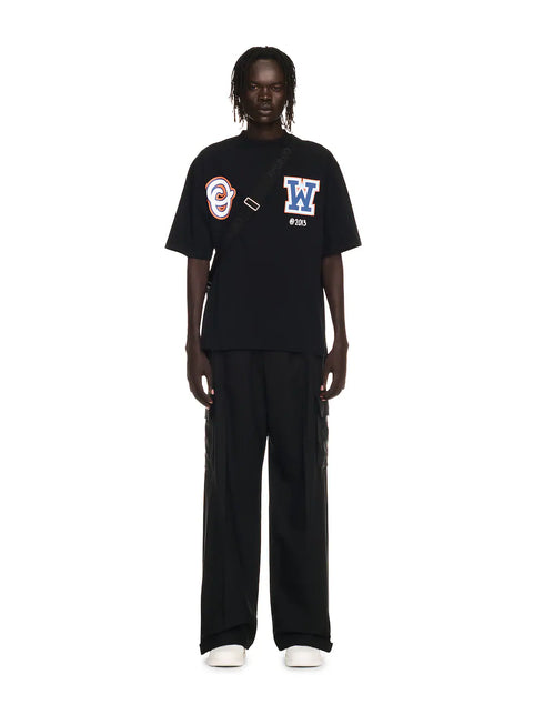 Off-White Black Wizard Skate S/S Tee Men’s Apparel