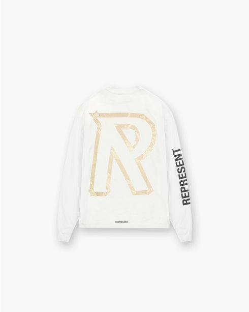REPRESENT Masking Tape Initial L/s Tee Mens Apparel