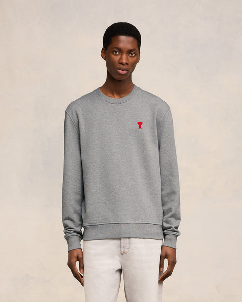 AMI PARIS Small Red Ami De Coeur Sweatshirt Unisex Apparel