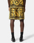 VERSACE Barocco Silk Shorts Mens Apparel