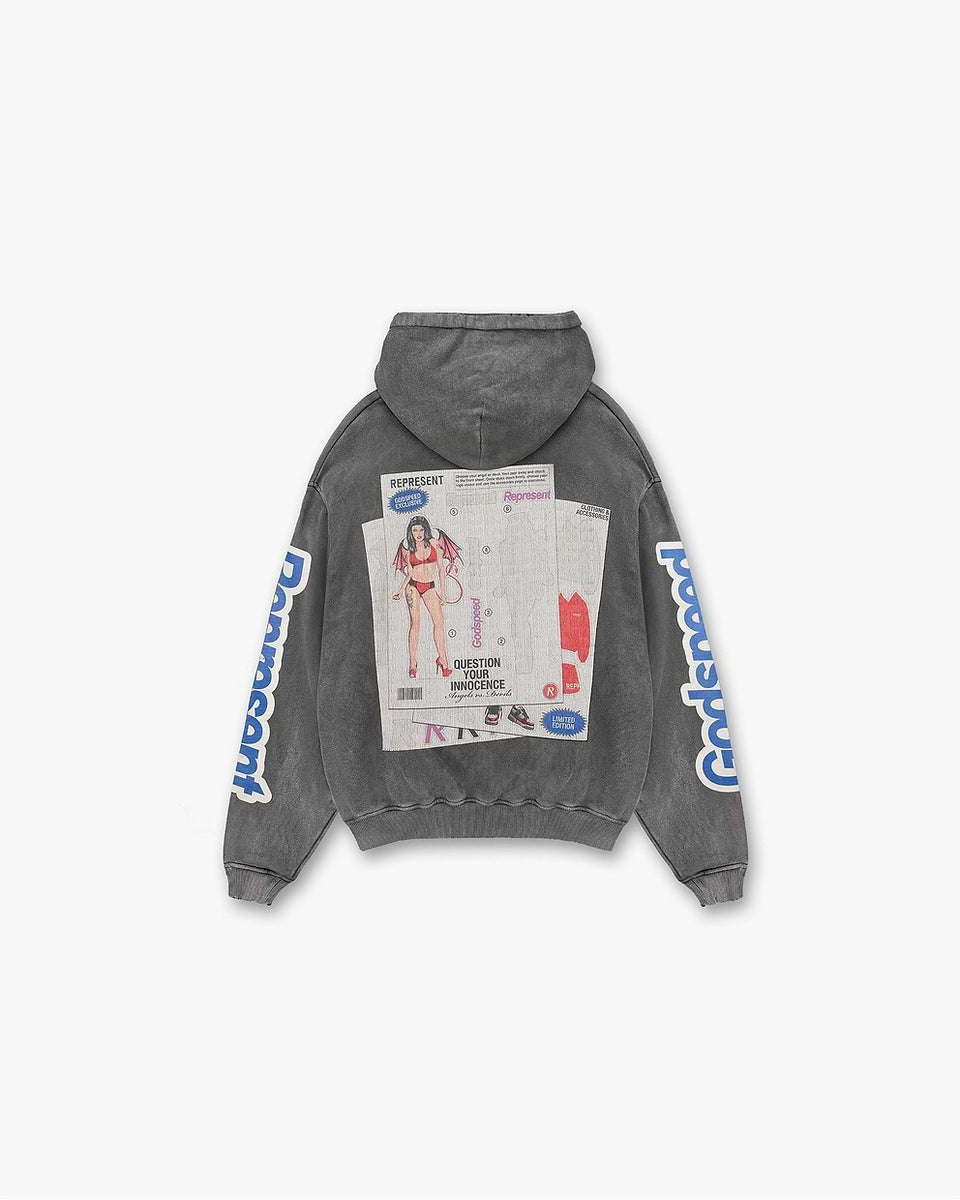 【GRAY】innocence hoodie NineteenTwenty Hoodie Lite™ – Ash Gray | 2-in-1 Convertible Hoodie