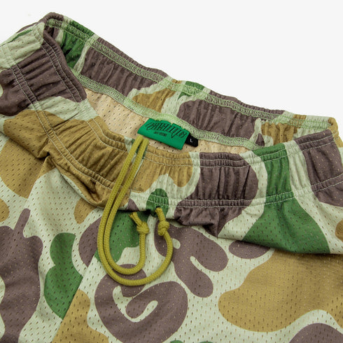 GAS NYC Camo Shorts Mens Apparel