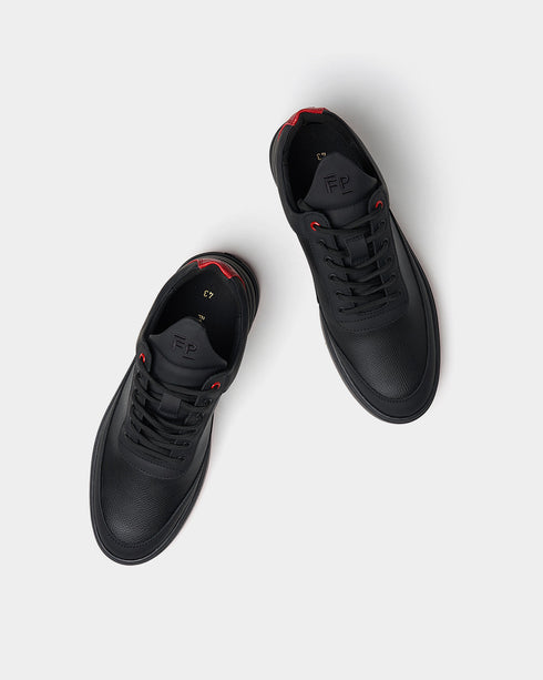 FILLING PIECES Low Top Tech Crumbs Red Mens Sneakers