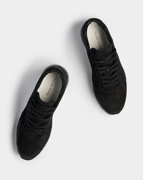 FILLING PIECES Jet Runner All Black Mens Sneakers