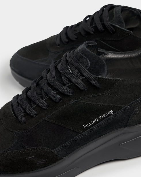FILLING PIECES Jet Runner All Black Mens Sneakers