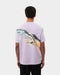 FILLING PIECES T-shirt Grandient Handshake Lilac Mens Apparel