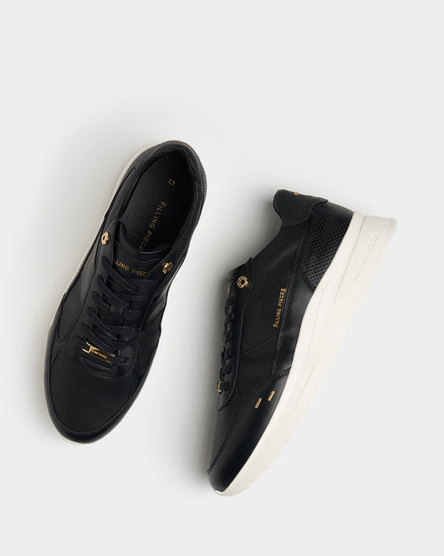 FILLING PIECES Jet Runner Aten Black Mens Sneakers