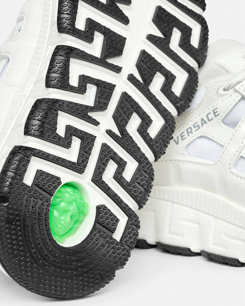 VERSACE Trigreca Low Top Kids Sneakers