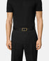 VERSACE Greca Leather Belt 3 cm Accessories