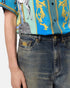 VERSACE Made In Japan Pencil Fit Jeans Mens Apparel