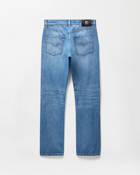 VERSACE Pant Denim Non Strech Light Straight Jeans Men's Apparel