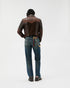 VERSACE Distressed Straight Jeans Men's Apparel