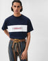 VERSACE Intarsia Cotton-Jersey Regular T-shirt Men's Apparel