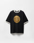 VERSACE Printed Cotton-Jersey Regular T-Shirt Men's Apparel