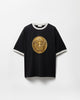 VERSACE Printed Cotton-Jersey Regular T-Shirt Men's Apparel