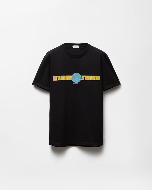 VESRACE Printed Cotton-Jersey Slim T-Shirt Men's Apparel