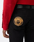 VERSACE Embroidered-Detail Slim Jeans Men's Apparel