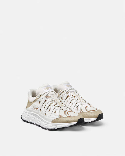 VERSACE Barocco Jacquard Trigreca Mens Sneakers