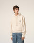 AMI PARIS Beige Cotton Hoodie Ami Signature Unisex Apparel