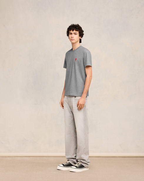 AMI PARIS Small Red Ami De Coeur Tee Unisex Apparel