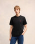 AMI PARIS Black Cotton Ami de Coeur T-Shirt Unisex Apparel