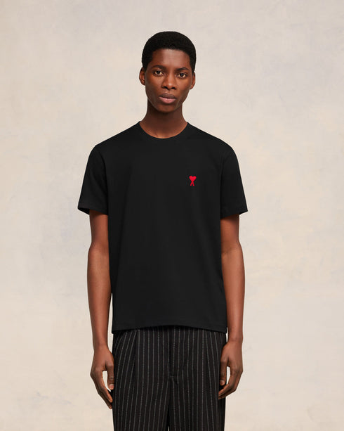 AMI PARIS Small Red Ami De Coeur Tee Unisex Apparel