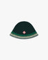 CASABLANCA Green Striped Crochet Hat Accessories