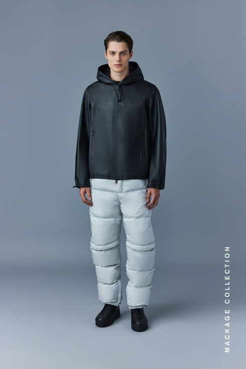 MACKAGE Adorjan-ml-silver Down Pants with metallic finish Mens Apparel