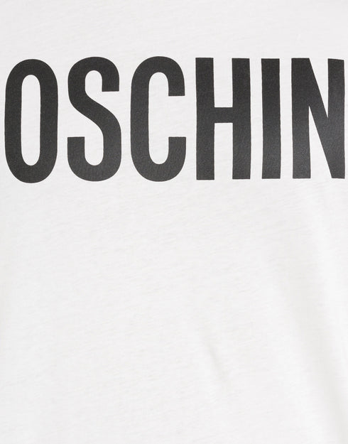 MOSCHINO JERSEY T-SHIRT WITH LOGO Mens Apparel