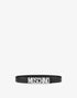 MOSCHINO CALFSKIN BELT WITH LOGO Accessories