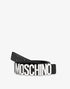 MOSCHINO CALFSKIN BELT WITH LOGO Accessories