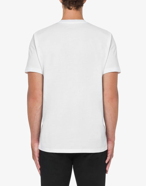 MOSCHINO Organic T-shirt Mens Apparel
