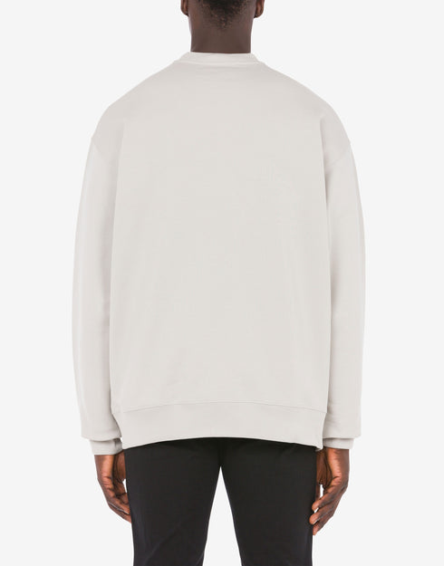 MOSCHINO TEDDY BEAR ORGANIC COTTON SWEATSHIRT Mens Apparel