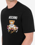 MOSCHINO SMALL TAILOR TEDDY BEAR ORGANIC JERSEY T-SHIRT Mens Apparel