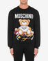 MOSCHINO SARTORIAL TEDDY BEAR COTTON PULLOVER Mens Apparel