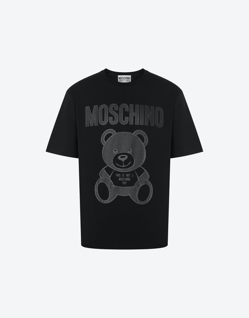 MOSCHINO Teddy Mesh Jersey T-shirt Mens Apparel